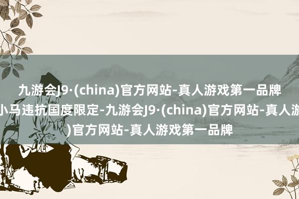 九游会J9·(china)官方网站-真人游戏第一品牌被告东谈主小马违抗国度限定-九游会J9·(china)官方网站-真人游戏第一品牌