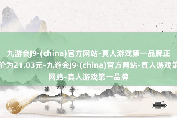 九游会J9·(china)官方网站-真人游戏第一品牌正股最新价为21.03元-九游会J9·(china)官方网站-真人游戏第一品牌