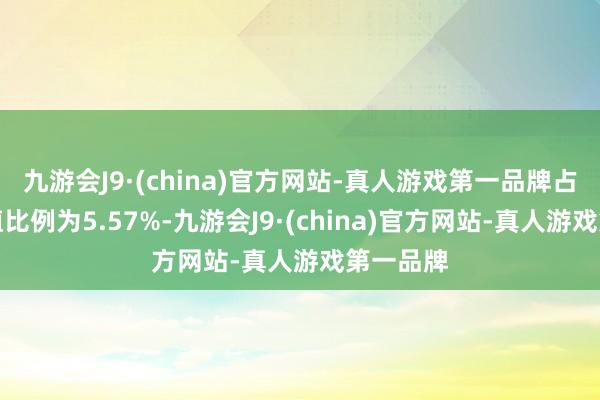 九游会J9·(china)官方网站-真人游戏第一品牌占通顺市值比例为5.57%-九游会J9·(china)官方网站-真人游戏第一品牌