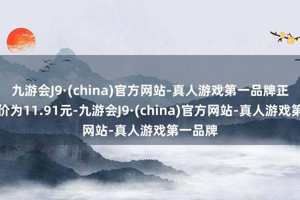 九游会J9·(china)官方网站-真人游戏第一品牌正股最新价为11.91元-九游会J9·(china)官方网站-真人游戏第一品牌